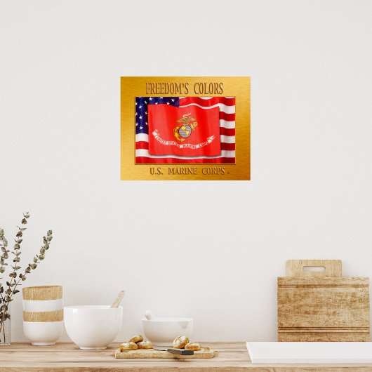 USMC POSTER (Küche)