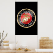 USMC Poster (Küche)