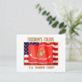 USMC Postkarte (Stehend Vorderseite)