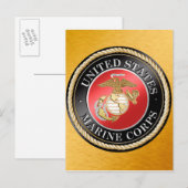 USMC Postkarte (Vorne/Hinten)