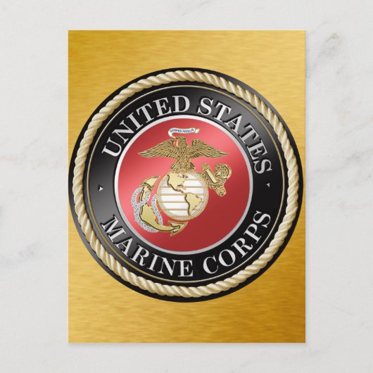 USMC Postkarte (Vorderseite)