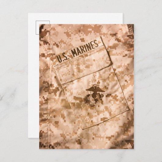 USMC Postkarte (Vorne/Hinten)