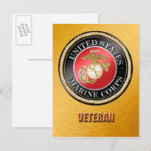 USMC Postkarte (Vorne/Hinten)