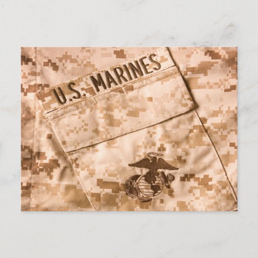 USMC Postkarte (Vorderseite)