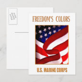 USMC Postkarte (Vorne/Hinten)