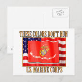 USMC Postkarte (Vorne/Hinten)