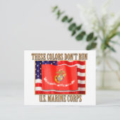 USMC Postkarte (Stehend Vorderseite)
