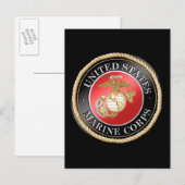 USMC Postkarte (Vorne/Hinten)
