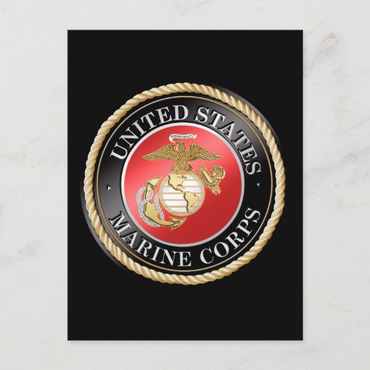 USMC Postkarte (Vorderseite)