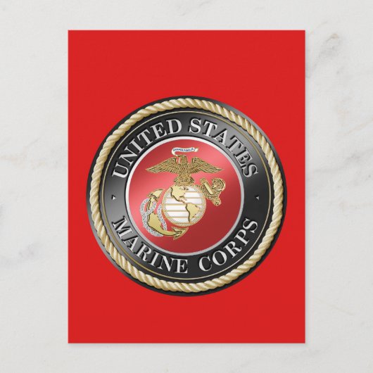 USMC Postkarte (Vorderseite)