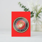 USMC Postkarte (Stehend Vorderseite)