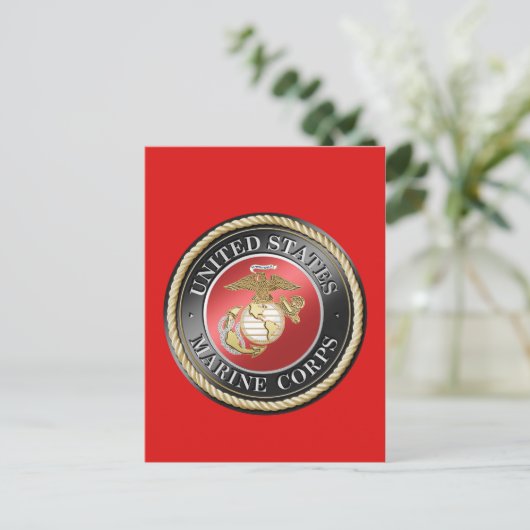 USMC Postkarte (Stehend Vorderseite)