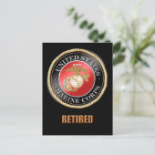 USMC Postkarte (Stehend Vorderseite)