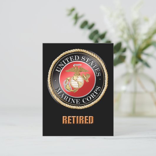 USMC Postkarte (Stehend Vorderseite)