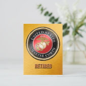 USMC Postkarte (Stehend Vorderseite)