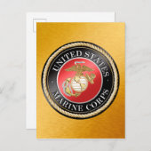 USMC Postkarte (Vorne/Hinten)