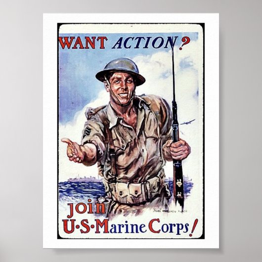 Usmc Recruit Poster (Vorne)
