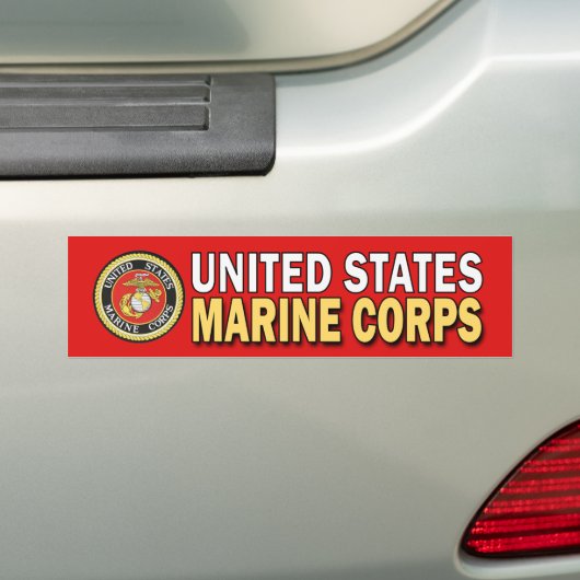 USMC Red Siegel Car Autoaufkleber (Auf Auto)