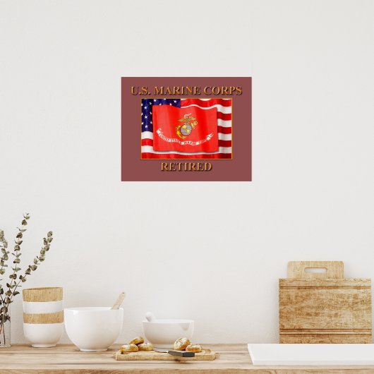 USMC Remüde Value Poster Paper (Matte) (Küche)