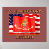 USMC Remüde Value Poster Paper (Matte) (Vorne)