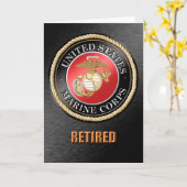 USMC Remüder Card Karte (Gelbe Blume)
