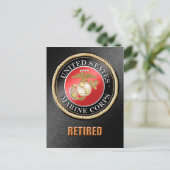 USMC Remüder Postkarte (Stehend Vorderseite)