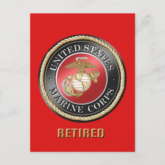 USMC Remüder Postkarte (Vorderseite)