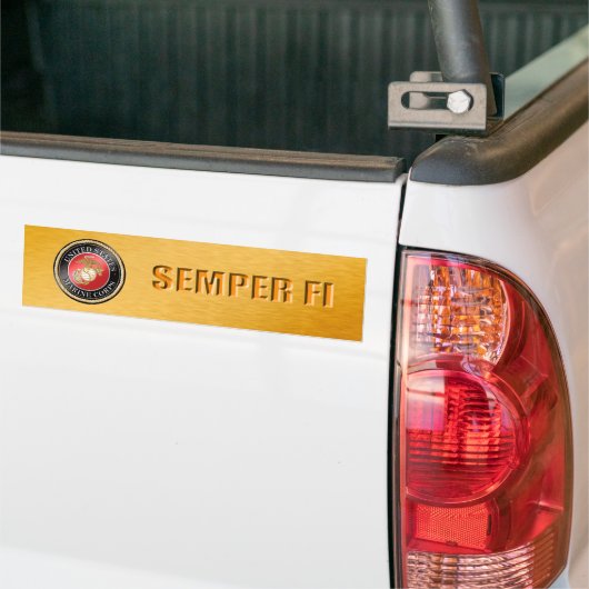 USMC Semper Fi Autoaufkleber (Auf Lkw)