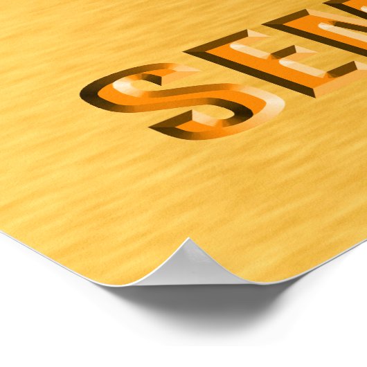 USMC Semper Fi Poster (Ecke)