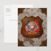 USMC Semper Fi [Special Edition] [3D] Postkarte (Vorne/Hinten)