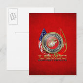USMC Semper Fi [Special Edition] [3D] Postkarte (Vorne/Hinten)