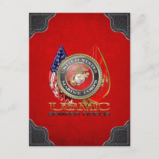 USMC Semper Fi [Special Edition] [3D] Postkarte (Vorderseite)
