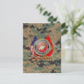 USMC Semper Fi [Special Edition] [3D] Postkarte (Stehend Vorderseite)