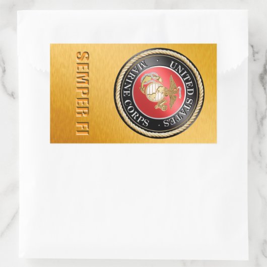 USMC Semper Fi Sticker (Tasche)