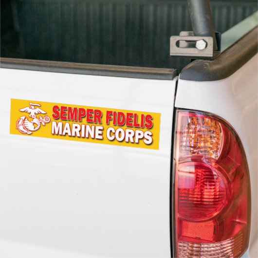 USMC Semper Fidelis Autoaufkleber (Auf Lkw)