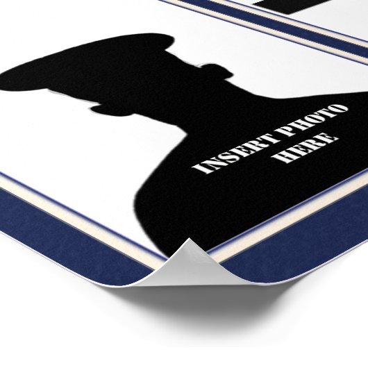 USMC Semper Fidelis Foto Collage Poster (Ecke)