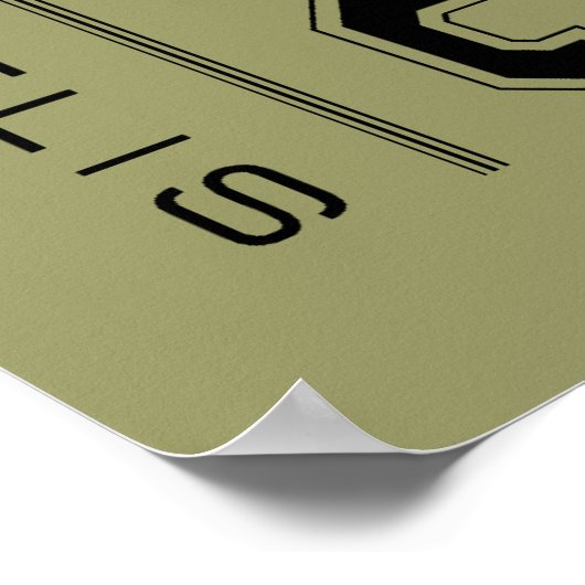 USMC Semper Fidelis [Semper Fi] Poster (Ecke)