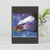 USMC Siegel and Eagle Customizable Card! Save The Date (Stehend Vorderseite)