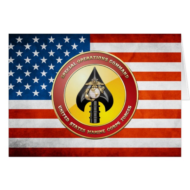 USMC Spezialeinsatzkommando (MARSOC) [3D] (Vorderseite (Horizontal))