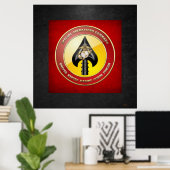 USMC Spezialeinsatzkommando (MARSOC) [3D] Poster (Heimbüro)