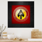 USMC Spezialeinsatzkommando (MARSOC) [3D] Poster (Küche)