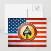USMC Spezialeinsatzkommando (MARSOC) [3D] Postkarte (Vorne/Hinten)