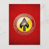 USMC Spezialeinsatzkommando (MARSOC) [3D] Postkarte (Vorderseite)