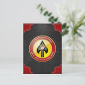 USMC Spezialeinsatzkommando (MARSOC) [3D] Postkarte (Stehend Vorderseite)