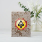 USMC Spezialeinsatzkommando (MARSOC) [3D] Postkarte (Stehend Vorderseite)