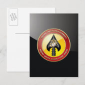 USMC Spezialeinsatzkommando (MARSOC) [3D] Postkarte (Vorne/Hinten)