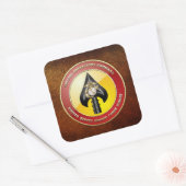 USMC Spezialeinsatzkommando (MARSOC) [3D] Quadratischer Aufkleber (Umschlag)