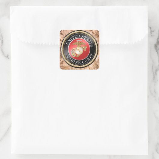 USMC Stickers (Tasche)