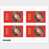 USMC Vater Sticker (Blatt)