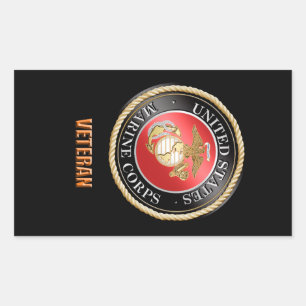 USMC Veteran Sticker